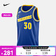  NIKE 耐克 男子球衣 金州勇士队 DRI-FIT NBA SWINGMAN JERSEY DO9446-497 XL　