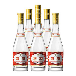 汾酒 黄盖玻汾 53%vol 清香型白酒 475ml*6瓶 整箱装