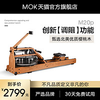 MOK(摩刻)-M20p划船机多档调节家用智能折叠水阻划船器器材