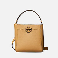 TORY BURCH Mcgraw 女士小号水桶包 - 提拉米苏色