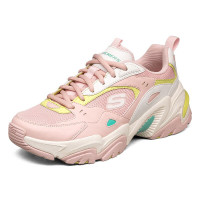 SKECHERS 斯凯奇 女鞋 23秋新款新款老爹鞋厚底增高运动鞋二代机甲鞋