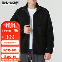 Timberland 抓绒衣男秋冬新款户外通勤保暖运动开衫摇粒绒外套A5VTW