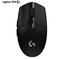 logitech 罗技 G304无线鼠标游戏鼠标轻质便携跨境版绝地求生FPS英雄联盟 G304-黑色