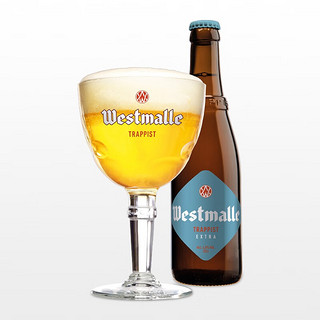 西麦尔（Westmalle）比利时精酿啤酒 西麦尔/西梅尔修道院系列啤酒双三料瓶装整箱 西麦尔单料330ml*24瓶