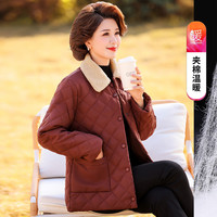 福玛玛 妈妈装翻领棉服外套