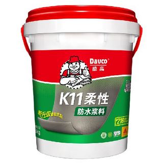 Davco 德高 K11柔性防水浆料 18kg 配水不漏+毛刷