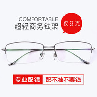 winsee 万新 1.60多屏防蓝光镜片*2片+超轻镜架多款可选