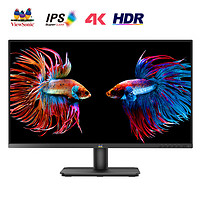 ViewSonic 优派 VA2779-4K-HD 27英寸 IPS 显示器（3840×2160、60Hz、99%sRGB、HDR10）