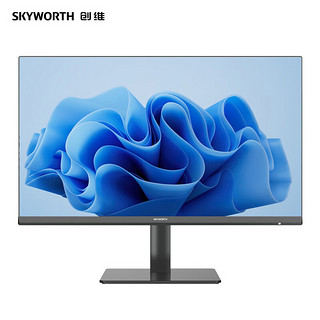 低蓝光不闪屏、PLUS会员：SKYWORTH 创维 F24B23F 23.8英寸IPS显示器（1920×1080、75Hz、100%sRGB）