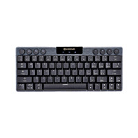 Hyeku 黑峽谷 A1 63鍵 2.4G藍牙 多模無線機械鍵盤 黑色 CHOC矮紅軸 RGB