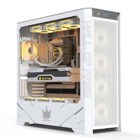 影驰 GALAX 名人堂HOF OC ONE E-ATX机箱 半侧透 白色