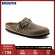 BIRKENSTOCK 勃肯 包头拖鞋男女同款外穿牛皮Boston系列