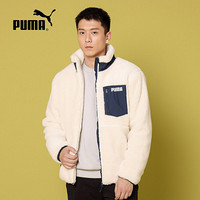 PUMA 彪马 羊羔绒立领夹克外套