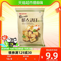 88VIP：LOTTE 乐天 韩国进口零食乐天葱香烤面包片70g