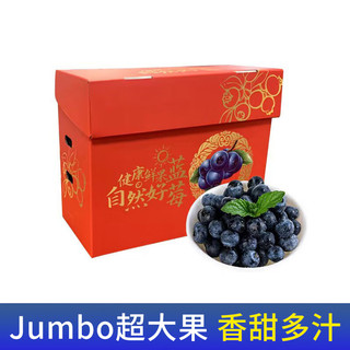 Mr.Seafood 京鲜生 云南蓝莓 大果18mm+ 12盒礼盒装 约125g/盒 新鲜水果礼盒
