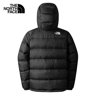 The North Face北面羽绒服男秋冬户外徒步登山服防风防寒保暖600蓬鹅绒夹克 JK3/黑色 L