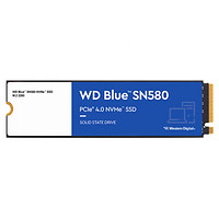 西部数据 WDBlue SN580 NVMe M.2 固态硬盘 1TB（PCI-E4.0）