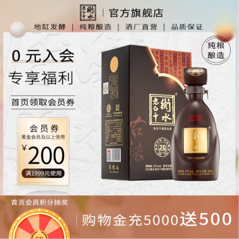 古法白酒_衡水老白干古法年份20 39%vol 老白干香型白酒多少钱-什么值得买