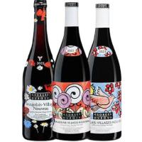 新品发售：GEORGESDUBOEUF 乔治杜薄夫博若莱 鸽子+丝印+棒棒糖 薄若莱新酒 750ml 2023年 3瓶