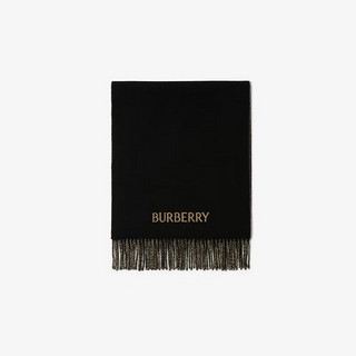 博柏利（BURBERRY）【双11】围巾男女 双面两用马术骑士徽标羊绒围巾80787831