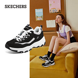 SKECHERS 斯凯奇 经典老爹鞋休闲 8730076BKMT