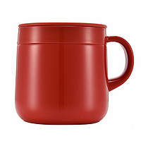 TIGER 虎牌 保温杯不锈钢双层真空保冷杯办公咖啡杯 MCI-A028-R 红色 280ML