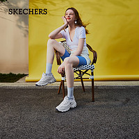 PLUS会员：SKECHERS 斯凯奇 女士透气老爹鞋 99999863