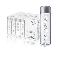 VOSS 芙丝 饮用天然矿泉水330ml*24瓶(塑料瓶)弱碱性水整箱装