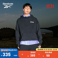 Reebok 锐步 [RANDOMEVENT联名]Reebok锐步官方男女HOODY长袖百搭美式连帽卫衣 HD0305 S