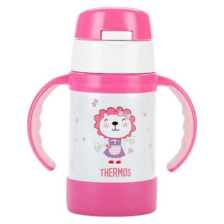 THERMOS 膳魔师 儿童保温杯 粉色 280ml