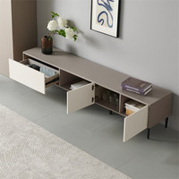 全友(QUANU)电视柜储物小柜子客厅卧室随手置物家具DW1166 拼色木质2m主柜A