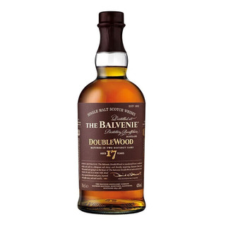 百富（BALVENIE）苏格兰单一麦芽威士忌700ml 英国洋酒 百富17年双桶