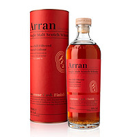 艾伦限量阿玛诺尼红酒桶单一麦芽威士忌700ml 英国苏格兰洋酒