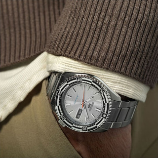 SEIKO 精工 手表5号系列特别款机械夜光100米防水运动街头潮流男表 SRPK09K1