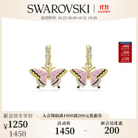 施华洛世奇（SWAROVSKI）品牌直售 施华洛世奇 IDYLLIA 耳环 轻奢饰品  蝴蝶造型  5670055