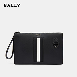 BALLY 巴利 MAKID黑色牛皮手包休闲商务时尚手拿包男