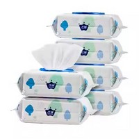 88VIP：子初 婴儿湿巾新生儿童湿纸巾手口专用家庭清洁湿巾实惠装80抽6包
