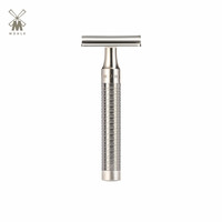 MUHLE M 穆乐 muhle德国手动剃须刀不锈钢老式双面刀片男刮胡刀架R94