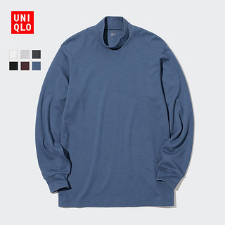 UNIQLO 优衣库 男装女装柔软高领T恤 (全棉长袖内搭打底衫秋冬) 450181