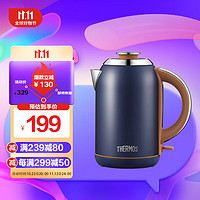 THERMOS 膳魔师 电热水壶 1.7L大容量（赠水杯）