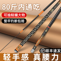 DAWAYING 达瓦鹰 钓鱼竿手竿超轻超硬日本进口碳素野钓台钓竿19调大物杆正品