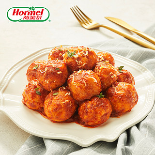 Hormel 荷美尔 意式芝士肉200g早餐优选涮火锅加热即食火锅意面食材关东煮丸子 芝士丸200g*5