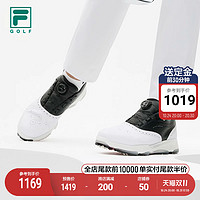 FILA 斐乐 GF OXFORD SPIKE官方男鞋综训鞋冬季轻便硬钉高尔夫球鞋