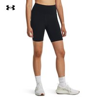 安德玛 UNDERARMOUR)秋冬Meridian女子7英寸训练运动稳固贴合单车柔感短裤1382521 黑色001 XL
