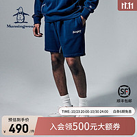 Munsingwear 万星威 高尔夫男女士23夏季新品男女款短裤美式高街潮牌休闲宽松 NV00 L