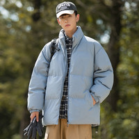 JEANSWEST 真维斯 男女款冬季纯色宽松休闲百搭面包服