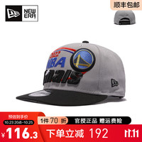 NEW ERA 纽亦华 情侣NBA系列950金州勇士队西部平檐棒球帽