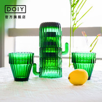 DOIY 西班牙Doiy仙人掌叠叠杯水杯套装杯子家用玻璃礼物生日创意一套