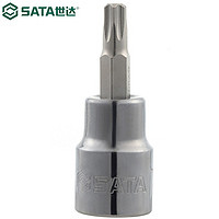 SATA 世达 22101-22207 10MM系列六角/花形旋具套筒 22109 花形旋具套筒T50