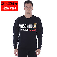 MOSCHINO UNDERBEAR莫斯奇诺男士套头时尚卫衣正品春秋 A17068104